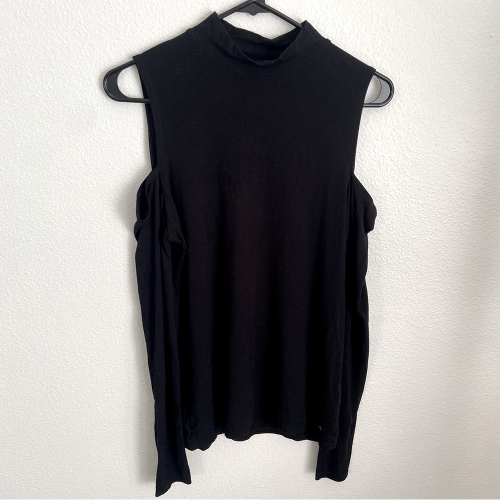 Fabletics Iris Long-Sleeve Top Black Size Small
